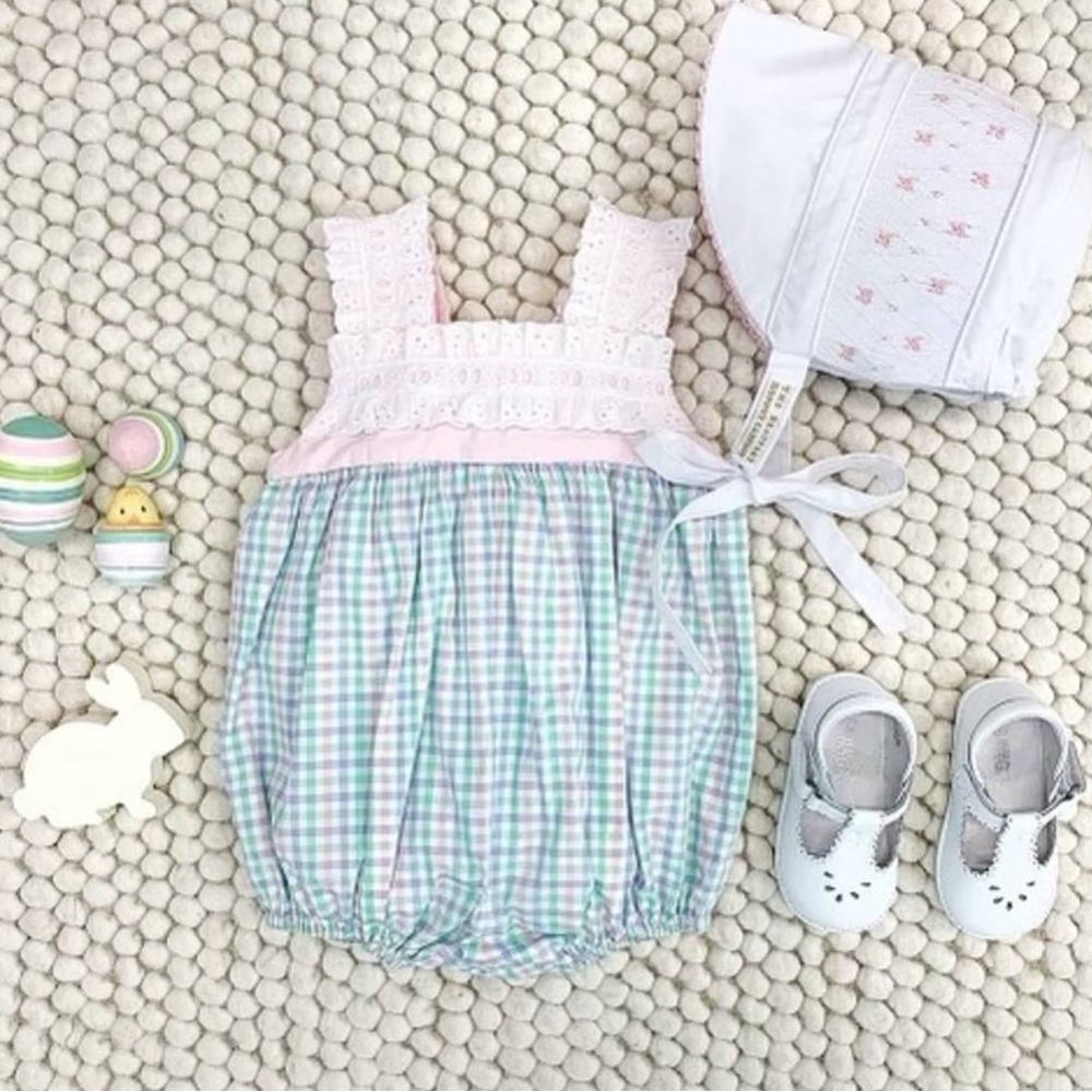 TBBC Babs Bubble Gingham with preppy plaid